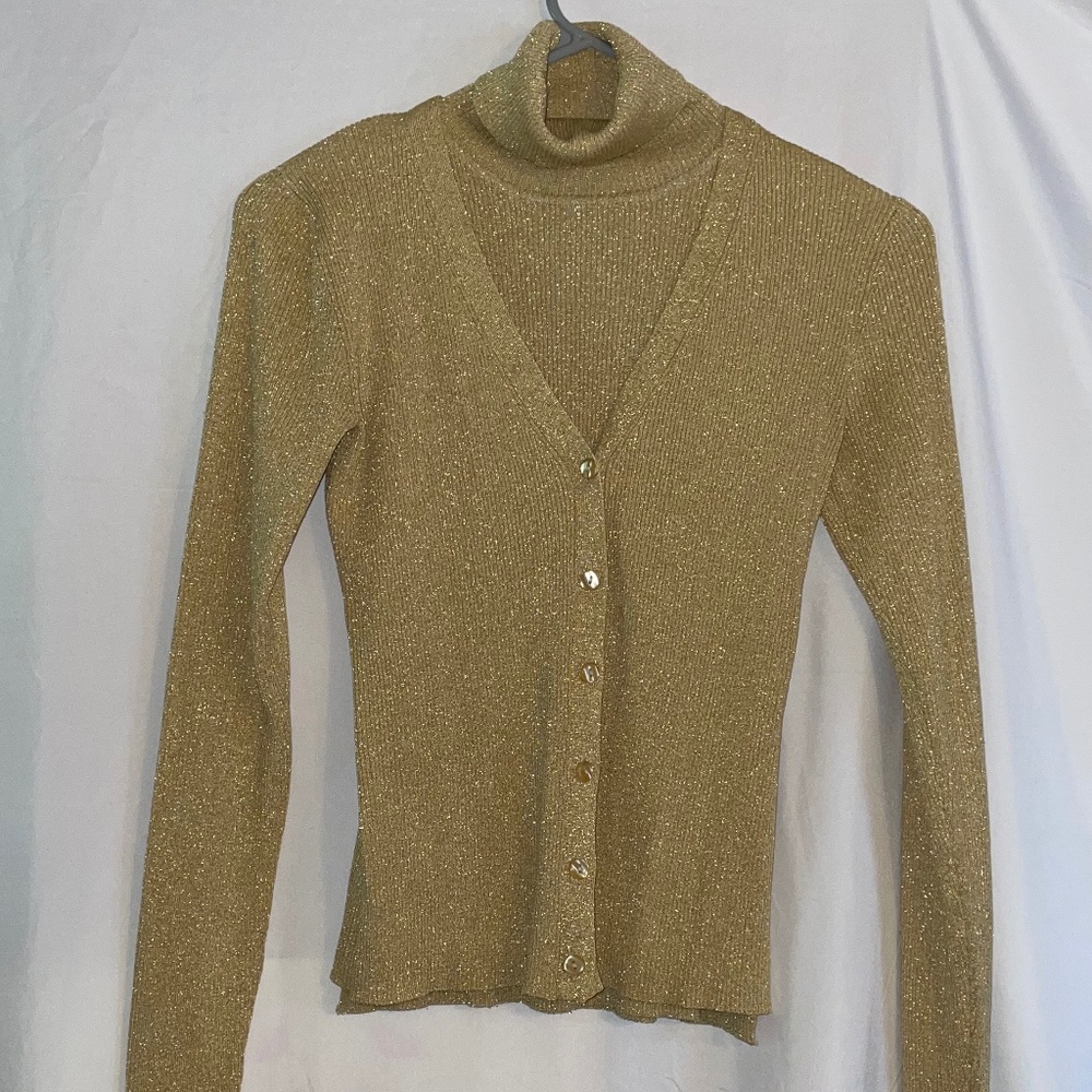 EUC Rafaella 2 Piece Tank/Sweater Set Size Small